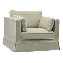 Sand Stevenson Slipcover Armchair